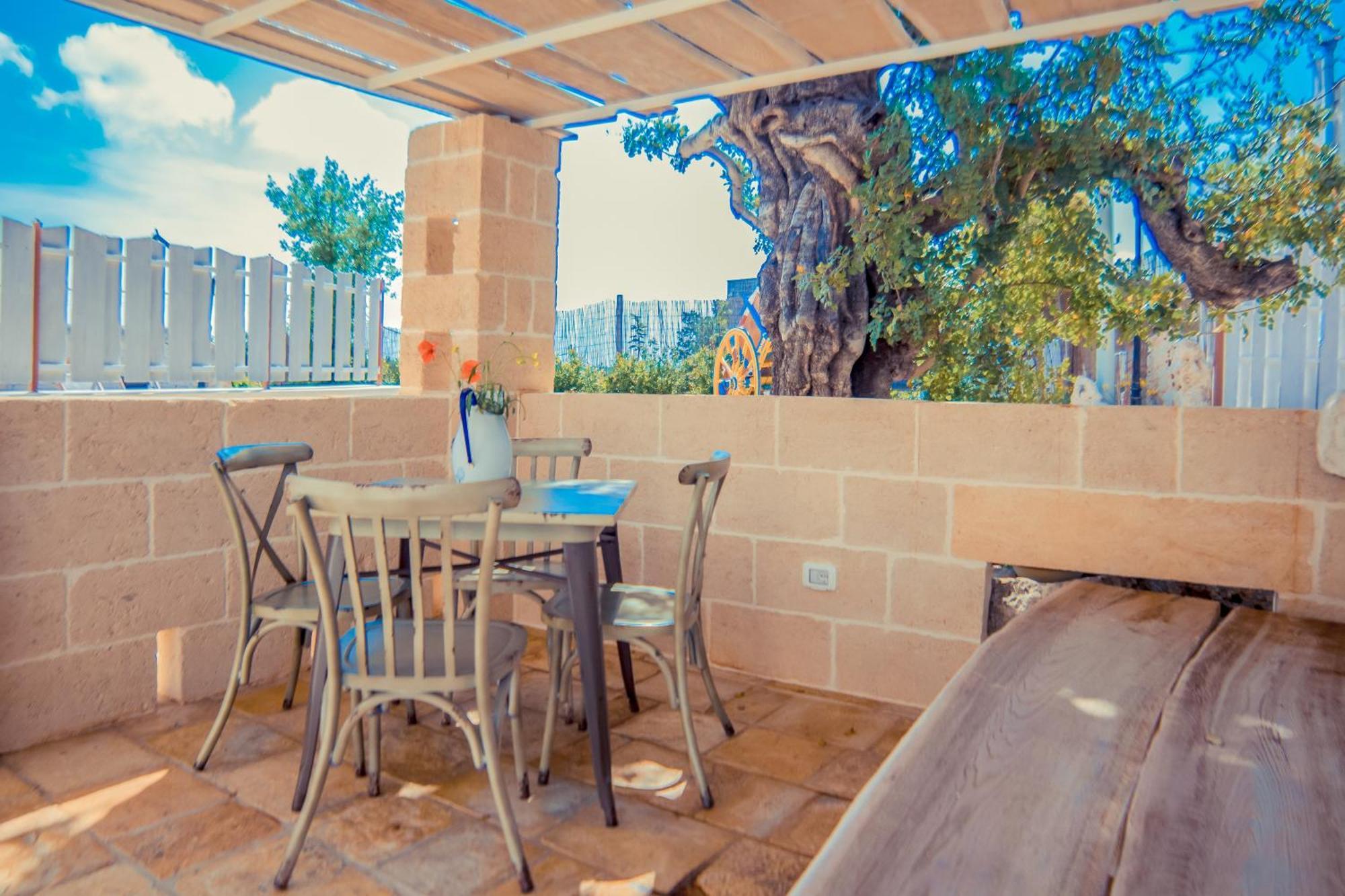 Navolte Trulli E Quiete Con Piscina Villa โลโกโรตอนโด ภายนอก รูปภาพ